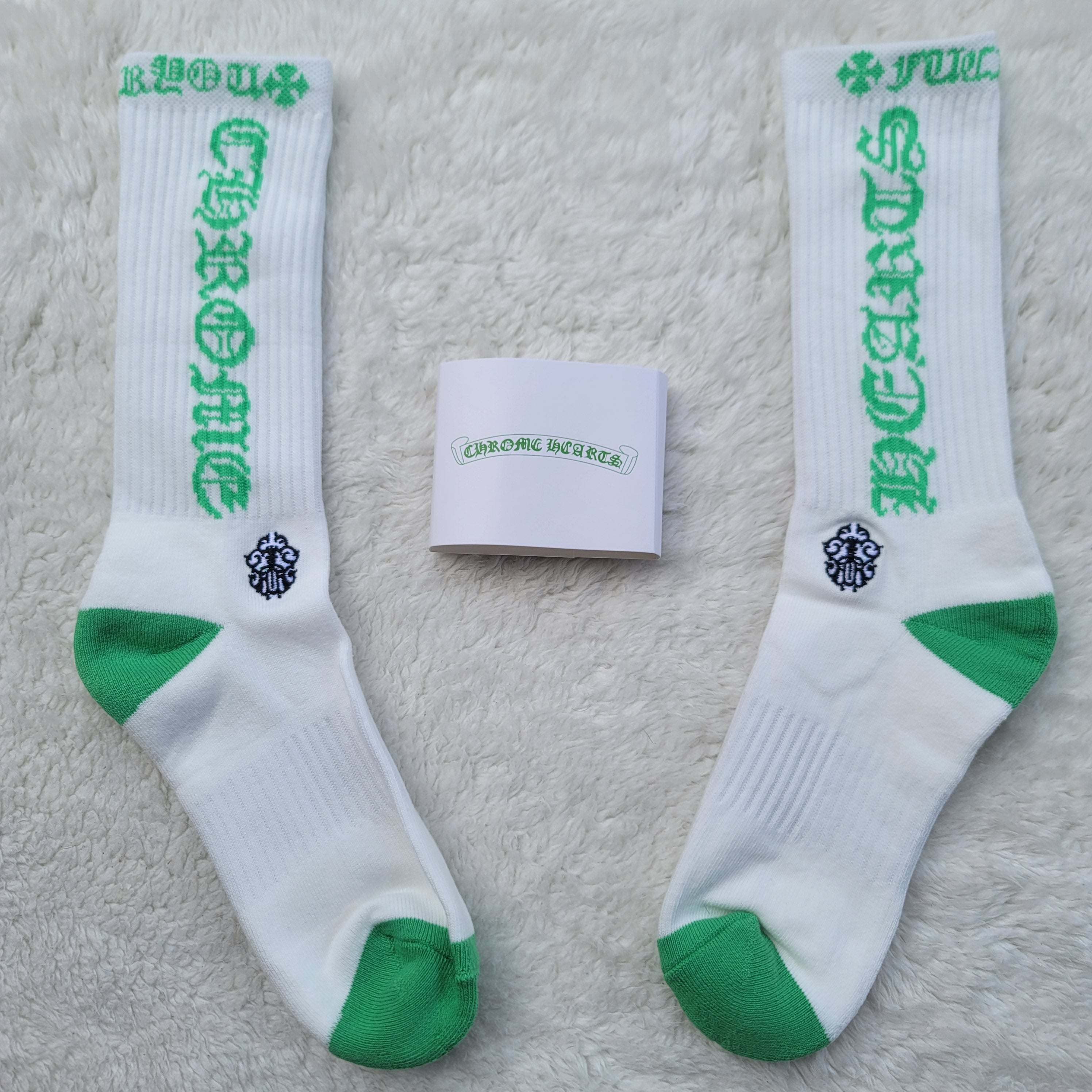 Chrome Heart Socks Single Pair Crew Sock - Multiple Styles