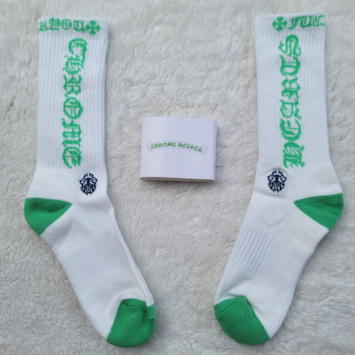 Chrome Heart Socks Single Pair Crew Sock - Multiple Styles