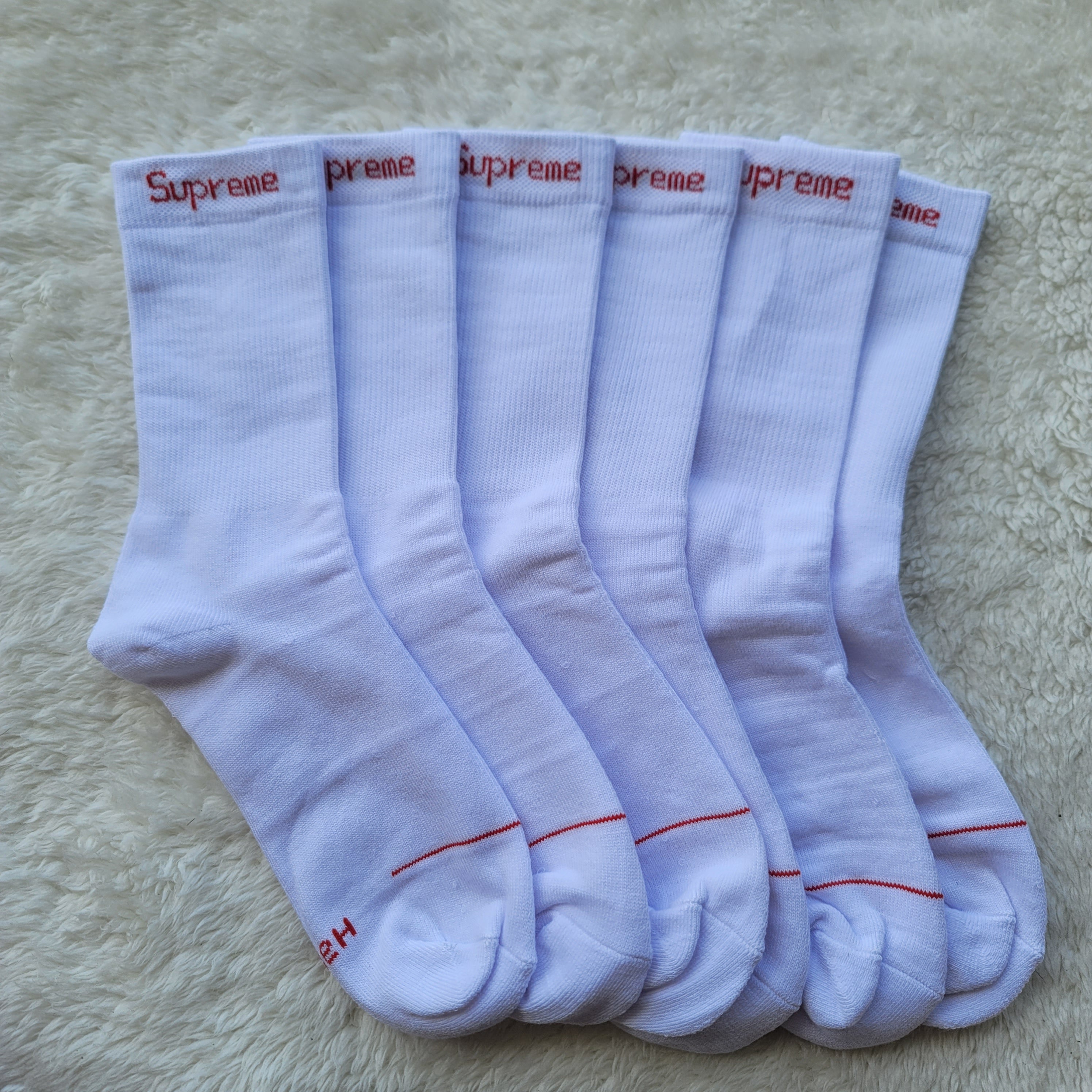 Supreme Socks 1-4 Pairs